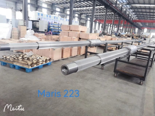 Het hoge Materiaal van de de Extruderschacht Maris223 1,2343 van de Torsie Petrochemische Tweelingschroef