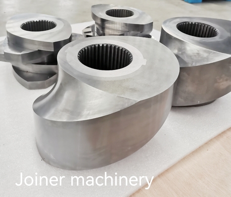 HRC 58-62 Driehoekige schroefelementen voor tweeschroef-extrudermachines