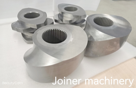 Buhler 155 Twin Screw Extruder Screws Barrels voor de gepofte voedingsmiddelenindustrie