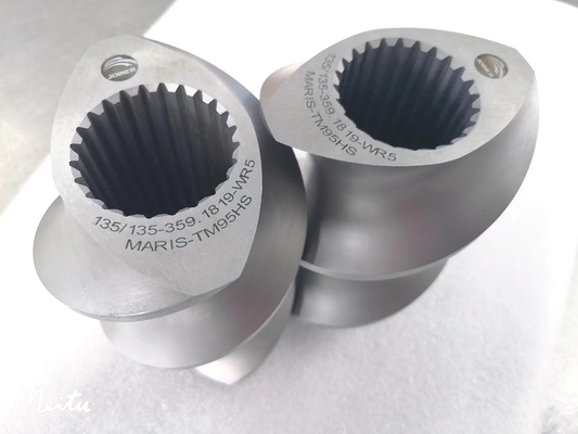 Elementen van de de extruderschroef van de Clextralev145 de tweelingschroef voor indursty voedsel