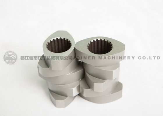 Buhler 155 Twin Screw Extruder Screws Barrels voor de gepofte voedingsmiddelenindustrie