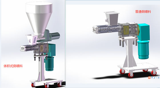 Co Extruder Hulp ontgassing zijdelingse voederverhoging voeding voor petrochemische