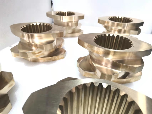 Invloeit Spline Shaft, Plastic Extruder Parts voor de petrochemische industrie