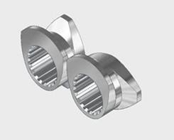Sandblasting Diameter 177 Mengschroefelementen voor petrochemische fabriek