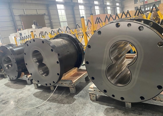 Model 223 Twin Screw Extruder Machine Components Barrels voor de petrochemische industrie
