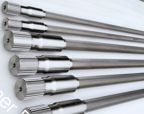 Invloeit Spline Shaft, Plastic Extruder Parts voor de petrochemische industrie