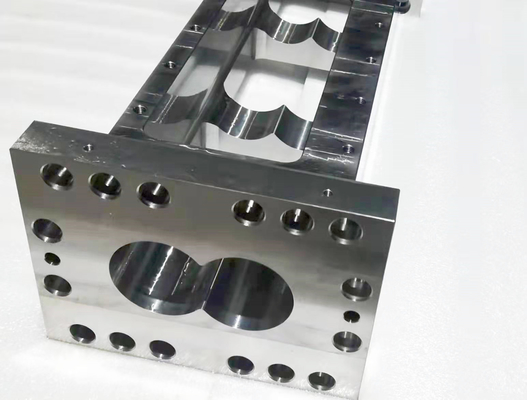Precisie CNC die Tweeling van de Machinecomponenten van de Schroefextruder het Vatcilinder machinaal bewerken