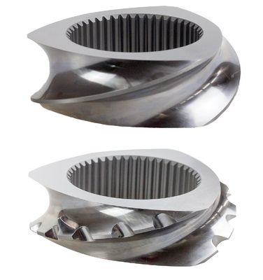 15.6-400 mm Diameter Onderdelenontwerp voor Dubbelschroefsextruder en Video Technische Ondersteuning