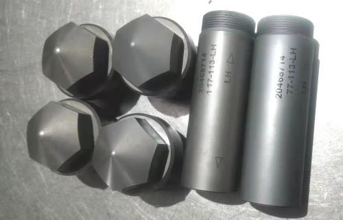 CTE-extruder 2 Thansfer met vlucht 3 Schroefelementen met vlucht voor de kunststofindustrie