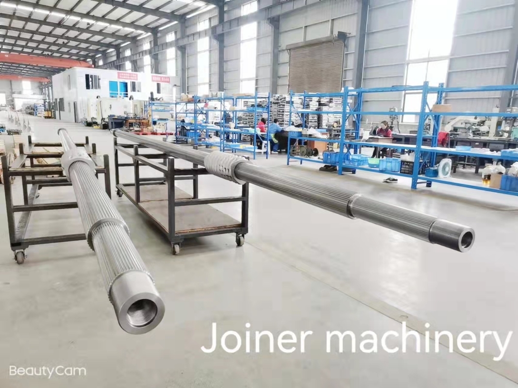 40CrNiMoA materialen extruder schachten met koelsysteem voor gepufte voedingsmiddelenindustrie door Joiner