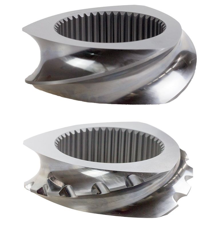 15.6-400 mm Diameter Onderdelenontwerp voor Dubbelschroefsextruder en Video Technische Ondersteuning