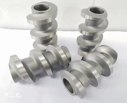 Schroefextrudermachineonderdelen Pelletizer CNC-bewerking Schroefsegmenten