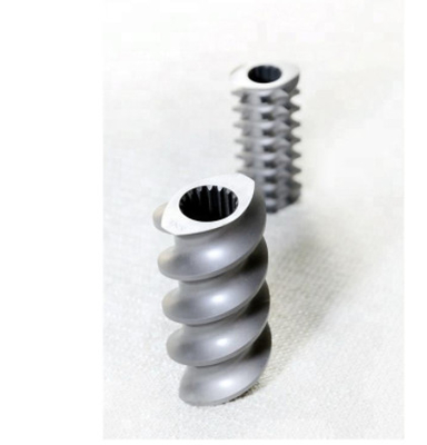 400 mm extruder schroefelementen voor de petrochemische industrie