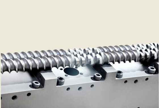 High Torque Keyslot Twin Screw Extruder Machine Shaft voor de petrochemische industrie