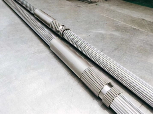 40CrNiMoA-materialen Twin Screw Extruder Shafts met koelsysteem