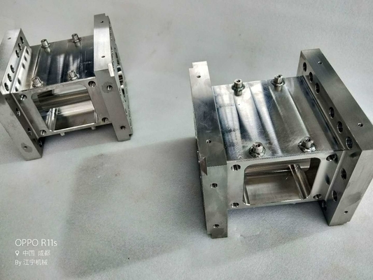 Coper Twin Screw Extruder Barrel Segments,Double Screw Extruders Spare Parts voor de petrochemische industrie