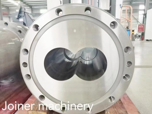 China Producent Twin Screw Extruders Schroef Segmenten En Vaten Voor PP ABS