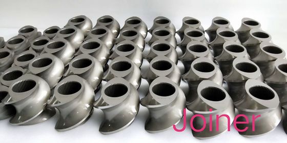 TEX65A tweeling de Schroefelementen die van de Schroefextruder Blok Φ15.6 kneden - Waaier Φ430mm