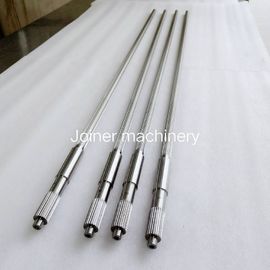 Tweeling van de de Extruderschroef van de Schroefschacht Plastic van de het Ontwerpextruder de Schroefdelen DH2F Materiaal