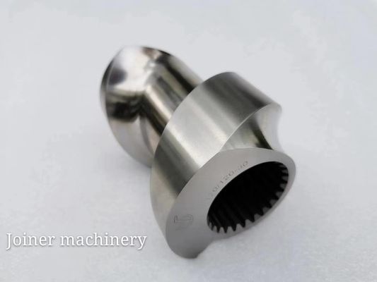 Twin Screw Extruder Parts 41CrAlMo7/38CrMoAla Diameter 15,6-400 mm voor nauwkeurige extrusiecontrole en -uitgang