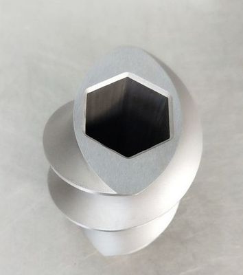 Van de de Extrudermachine van de capaciteits Dubbele Schroef van de Schroefelementen Vierkante Keyslot Componenten