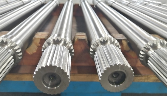 DH2F de tweelingmachine van de Schroefextruder segmenteert Schacht voor Transmissie en Verbinding
