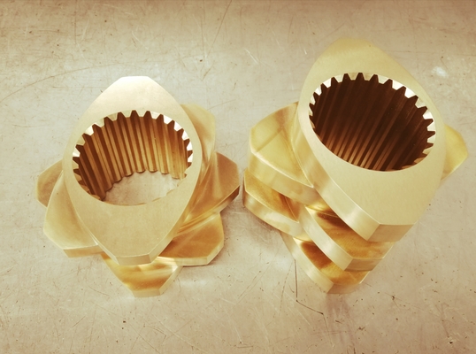 TDS150 Twin Screw Extruder Kneading Block Screw Elements voor de aardolieindustrie