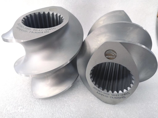 CNC-bewerking 41CrAlMo7 38CrMoAla Schroefsegmenten Corrosiebestendig Voor Pelletizer