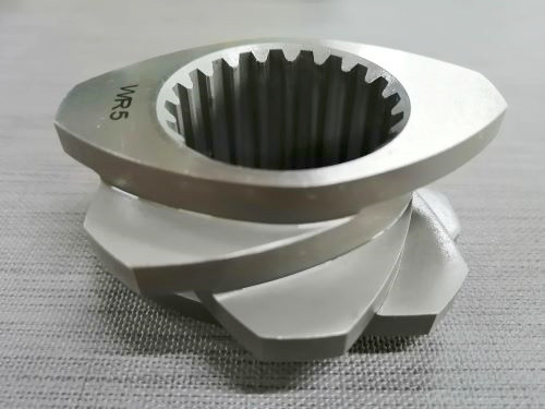ISO-van de de Extrudermachine van de Beheers Dubbele Schroef de Schroefelementen die Blok kneden