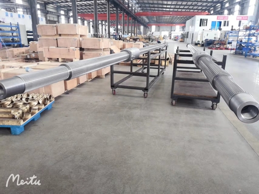 Koudwalsschachten Plastic Twin Screw Extruders Onderdelen ZE55