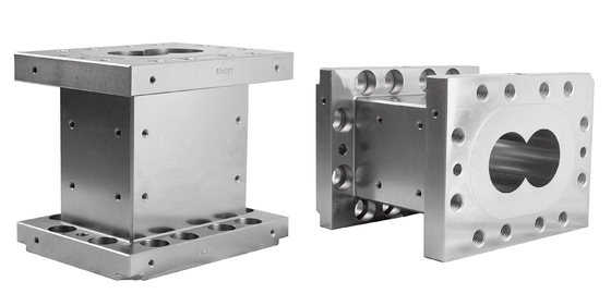Duurzame Precisie CNC die de Tweelingcilinder van het de Delenvat van de Extrudermachine machinaal bewerken