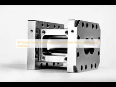 58 Double Screw Open Barrel , Twin Extruder Machine Parts High Hardness