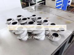 ZE77 Silver Covey Screw Element , Extruder Screw Material HRC58 - 62 Hardness