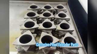 Tweelingschroefextruderonderdelen Hoge corrosieweerstand