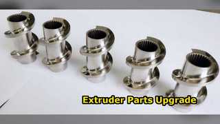 ZSE75 Extruderonderdelen met dubbele schroef PP PE POM PVC