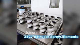 ZE77 Extruderschroefelementen HRC58-62 Topkwaliteit